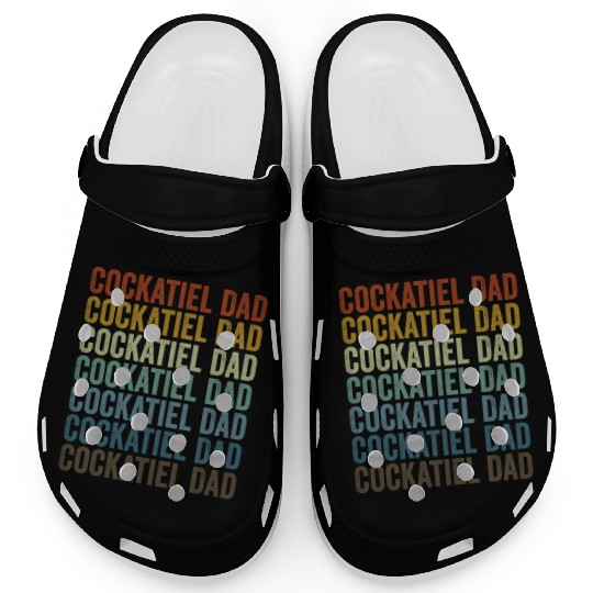 Cockatiel Dad Cockatiel Dad Bird Lover Men Cockati Clogs
