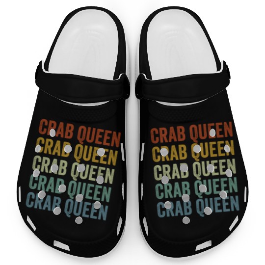 Crab Queen Crab Lover Women Clogs