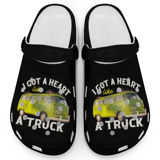 I Got A Heart Like A Truck Clogs