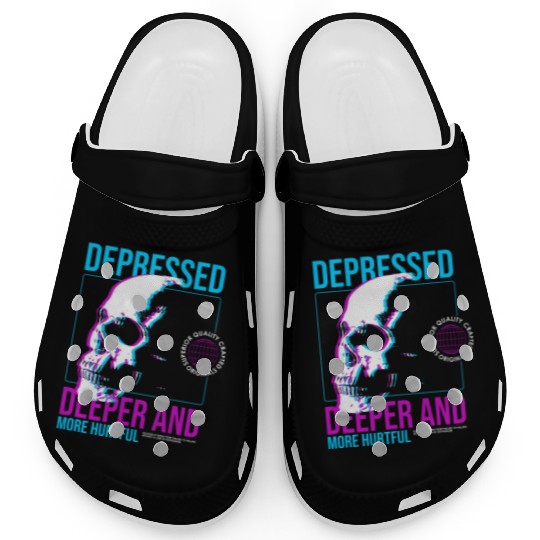 Depressed Streetwear Clogs