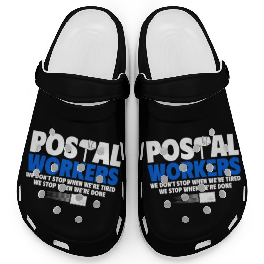 Postal Worker, Post Man Clogs