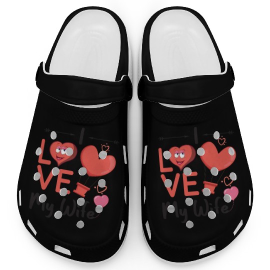 I Love My Wife Clogs
