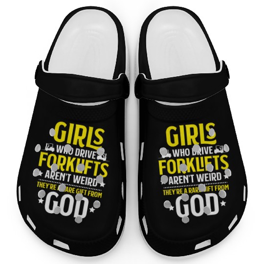 Forklift Operator Forklift Driver Forklift Truck Clogs