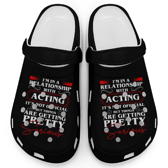 Actor Rehearsal Make-Up Drama Club Clogs