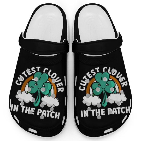Cutest Clover In The Patch - St Patricks Day Irish Clogs