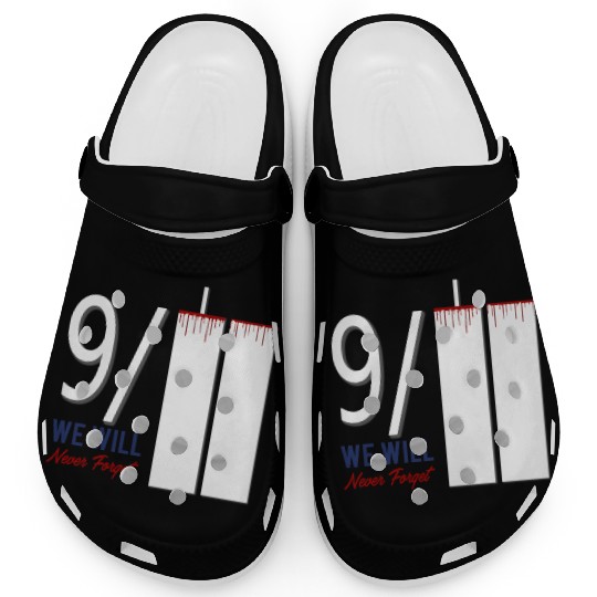 Patriot Day 9 11 Twin Towers New York USA Amerika Clogs