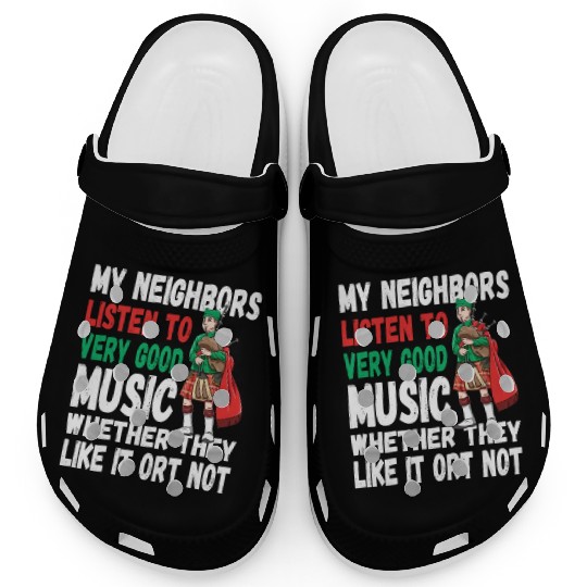 Bagpipe Accessorie Bagpiper Scottish Culture Clogs
