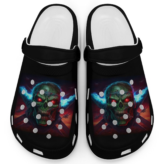 ZOMBIE IRON MAIDEN (version 14) Clogs