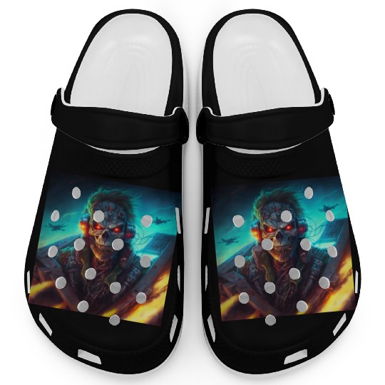 ZOMBIE IRON MAIDEN (version 13) Clogs