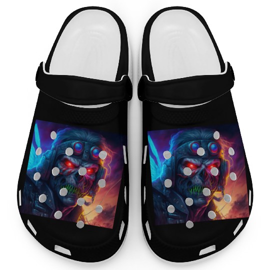 ZOMBIE IRON MAIDEN (version 9) Clogs
