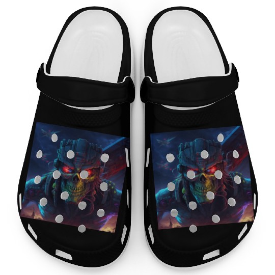 ZOMBIE IRON MAIDEN (version 11) Clogs