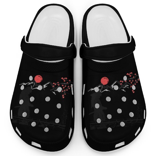 Samurai Quote Inspirational Japan Motivation Clogs