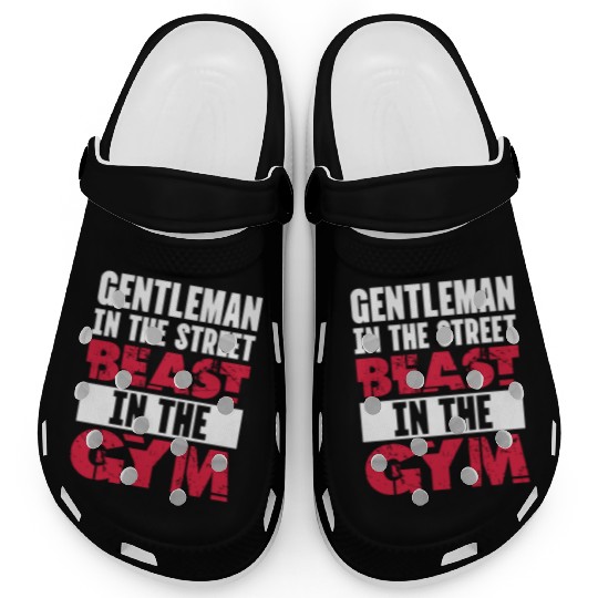 Gentleman In The Street Beast In The Gym Clogs