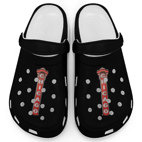 Red Chicago Clogs