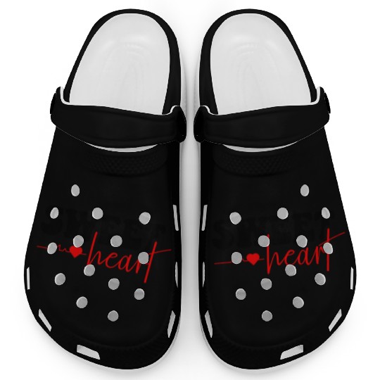 Sweet Heart Valentine designs Clogs