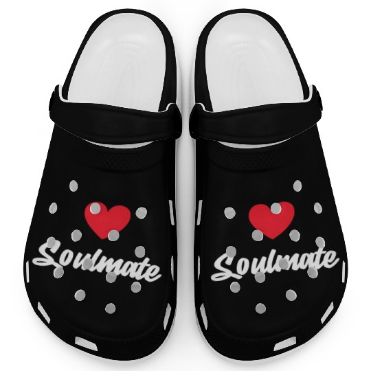 Soulmate Valentine's Day Clogs