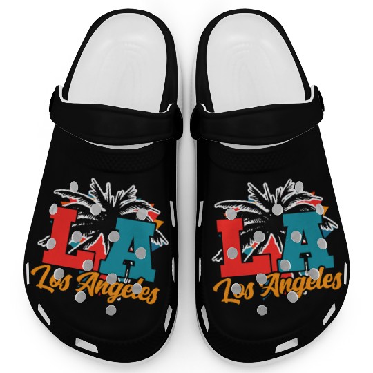 Los Angeles LA California Gift Clogs