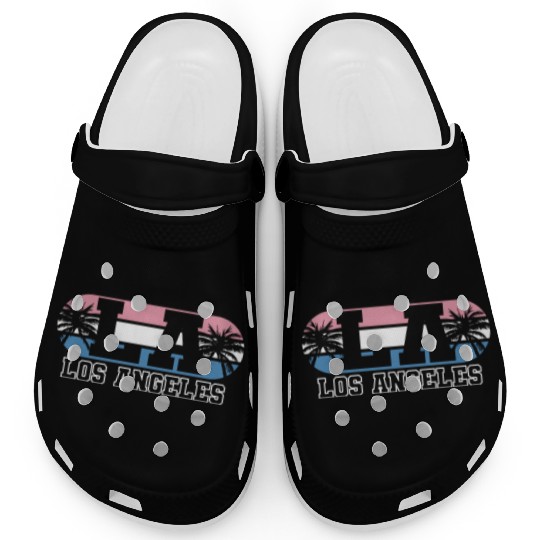 Los Angeles LA California Gift Clogs