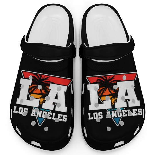 Los Angeles LA California Gift Clogs