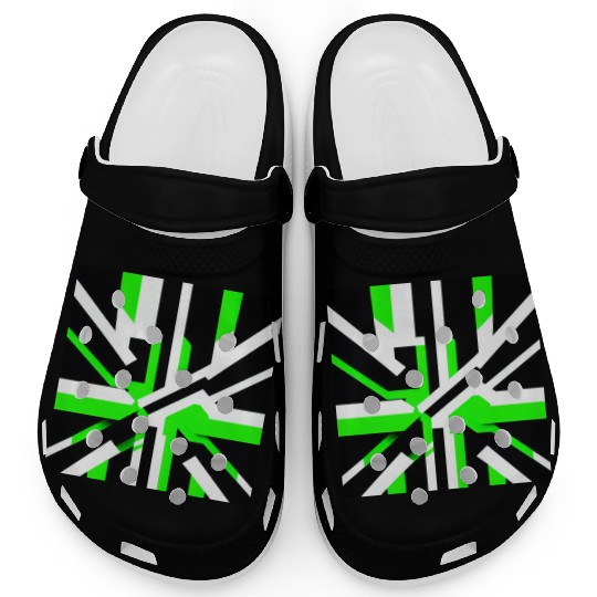 Cyberpunk Inspired Green Theme - Highway Clogs