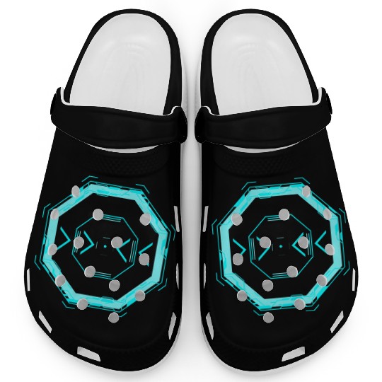 Cyberpunk teleporter 8 Clogs