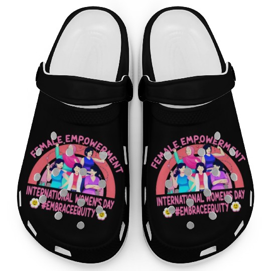 International Women's Day: Feminism Embrace Equity Clogs