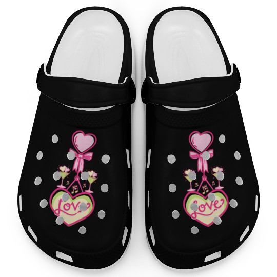 Love - Valentine's day Clogs