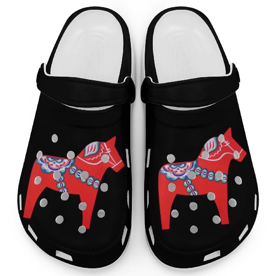 Dalarna horse Clogs