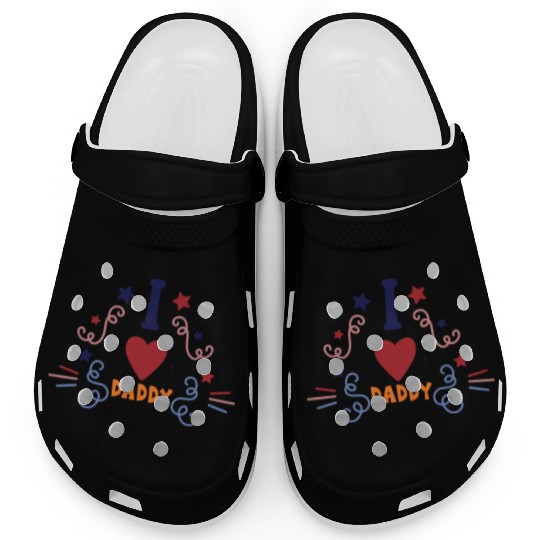 I love daddy 6733 Clogs