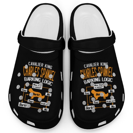 Cavalier King Charles Spaniel Barking Logic Clogs