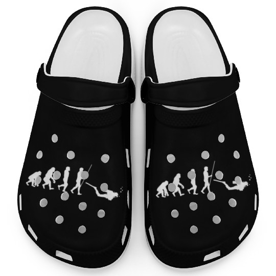 Scuba Diving Evolution Deep Sea Diving Snorkeling Clogs