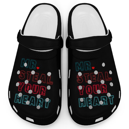 Funny Valentine Day Clogs