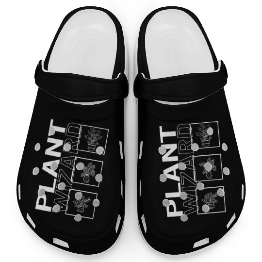 Plant Wizard, Garden Plant Gardening Lover Clogs