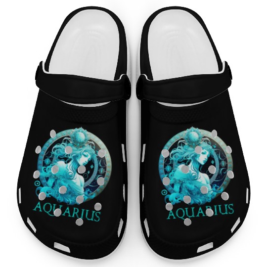 Embrace Your Aquarius Identity: Aquarius Pride Zod Clogs