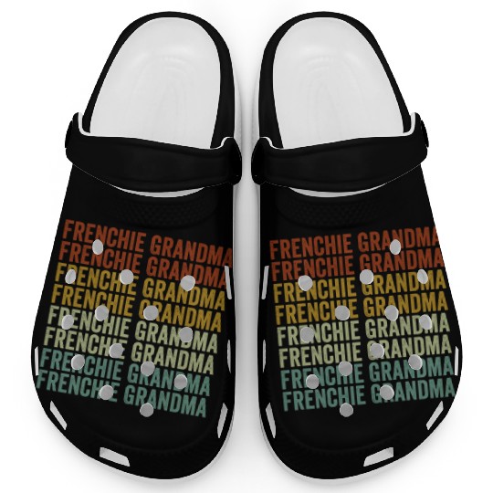 Frenchie Grandma Bulldog Lover French Bulldogs Clogs