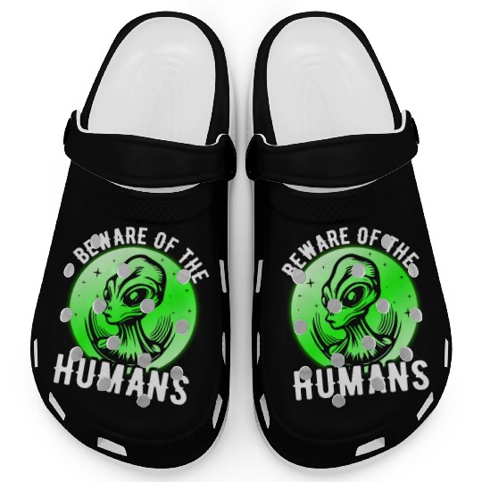 Alien, Aliens, UFO, UAP, Space Unknown Flight Clogs
