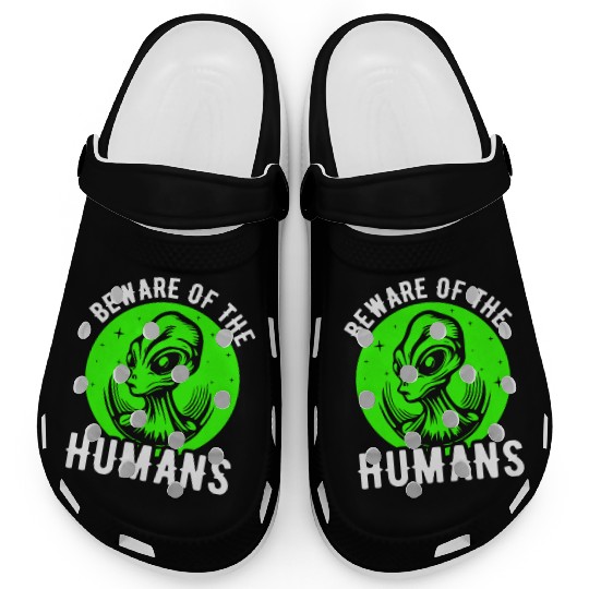 Alien, Aliens, UFO, UAP, Space Unknown Flight Clogs