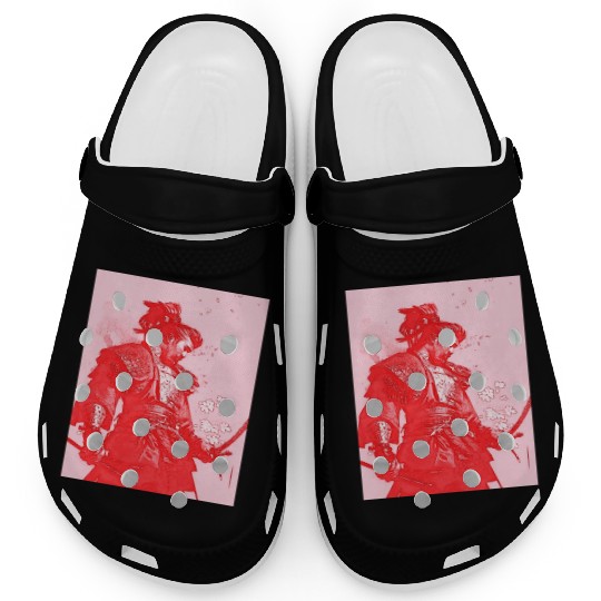 Samurai Japan Japanese Anime Katana Manga samurai Clogs