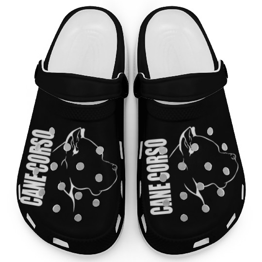 Proud Cane Corso Profile dog mom Clogs