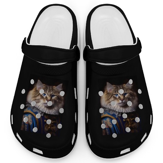 American Bobtail Cat Breed Portrait Royal Renaissa Clogs