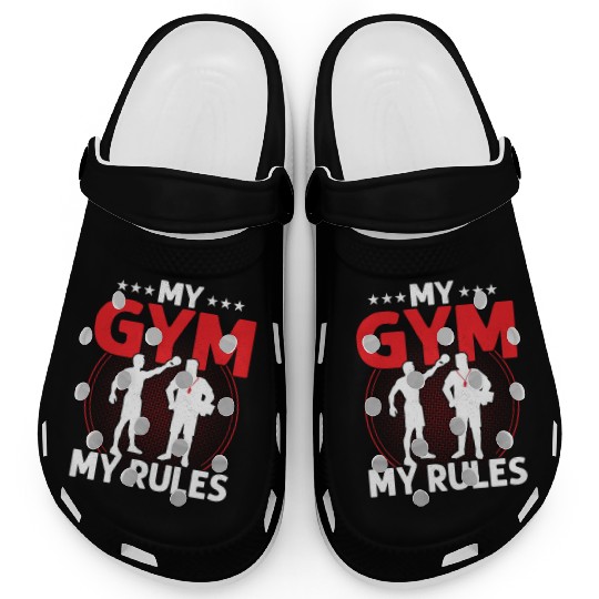 My Gym My Rules Physical Education School Clogs