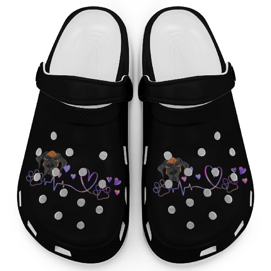 Great Dane Heartbeat Clogs