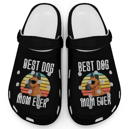 Best Dog Mom Ever Great Dane Clogs