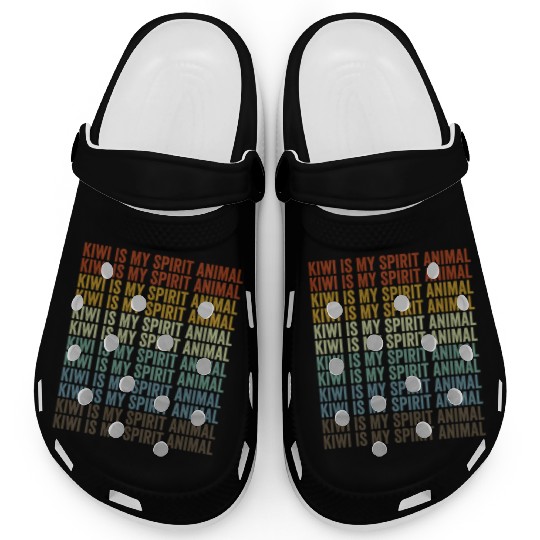 Kiwi Is My Spirit Animal Kiwi Birds Kiwi Lover Clogs