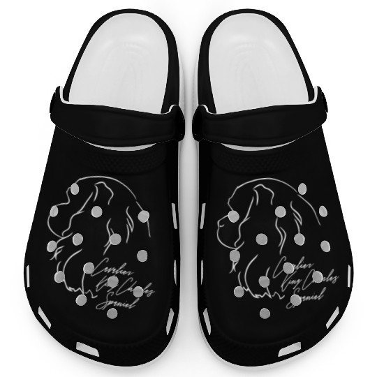 Cavalier King Charles Spaniel Profile dog mom Clogs