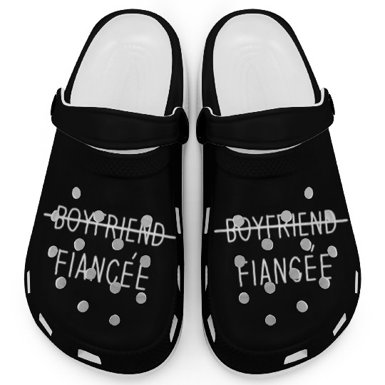 Couple Engagement Engaged Men Funny Fiancee Clogs