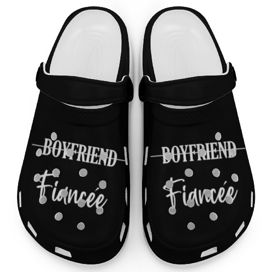Couple Engagement Engaged Men Funny Fiancee Clogs