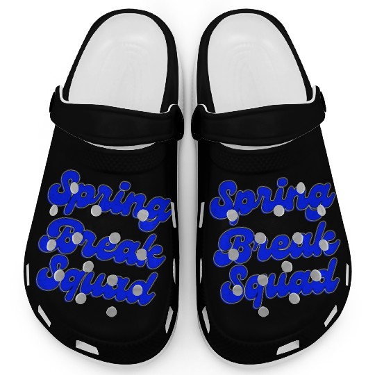 Spring Break Squad Summer Vacation Spring Break Clogs