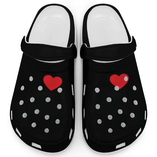 i love my wife Clogs