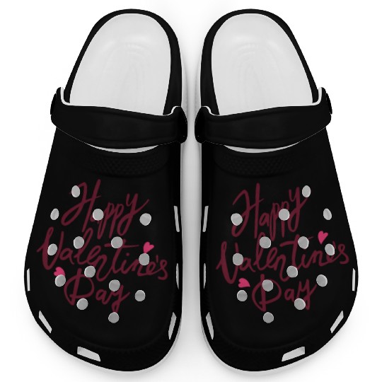 happy valentines day Clogs